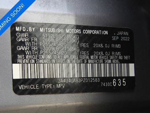 Used 2023 Mitsubishi Outlander SE AWD/4WD image 8