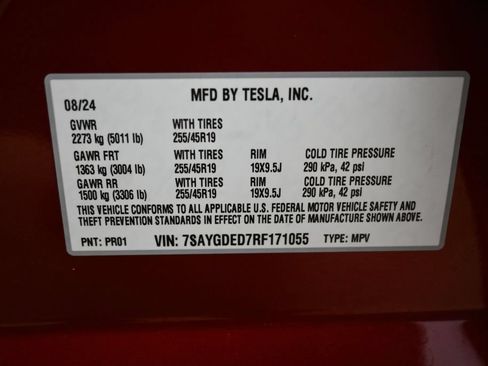 Used 2024 Tesla Model Y Long Range RWD image 42