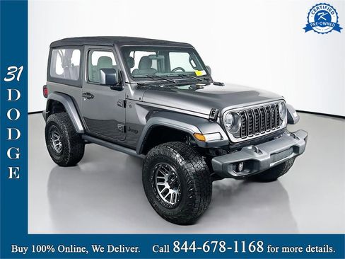 Used 2025 Jeep Wrangler Sport image 1