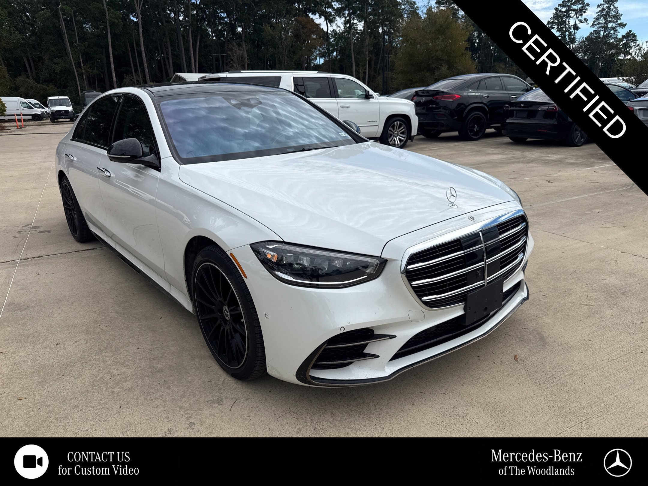 Used 2025 Mercedes-Benz S 580 4MATIC Sedan image 1