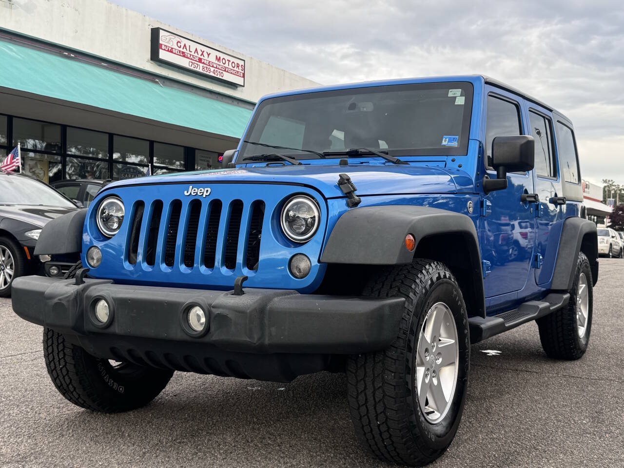 Used 2015 Jeep Wrangler Unlimited Sport w/ Quick Order Package 24S AWD/4WD image 1