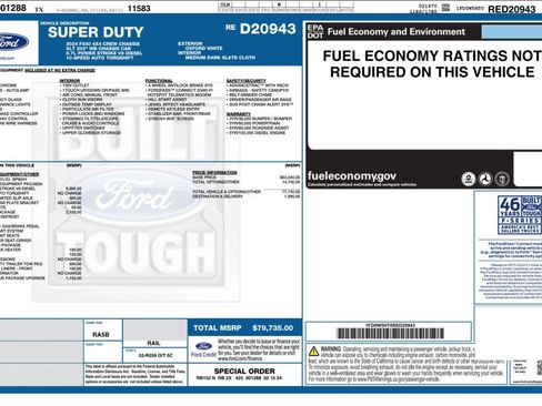 Used 2024 Ford F550 4x4 Crew Cab Super Duty w/ XLT Value Package image 4