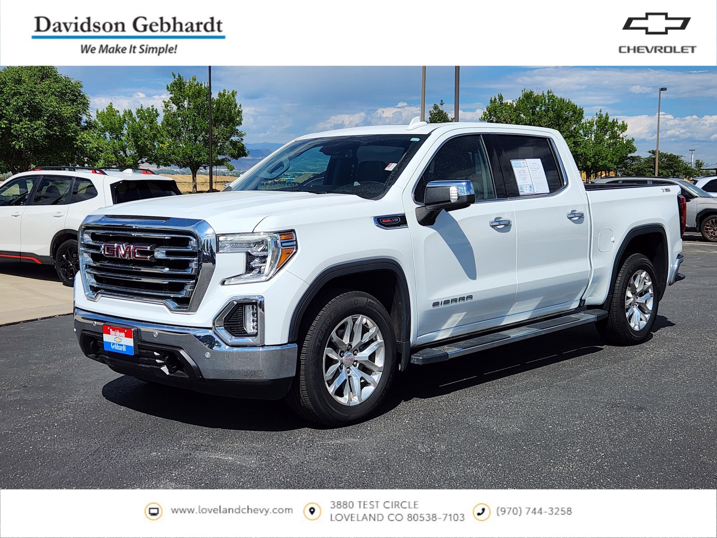 Used 2022 GMC Sierra 1500 SLT w/ SLT Premium Plus Package AWD/4WD image 1