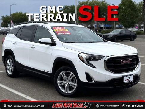 Used 2021 GMC Terrain SLE w/ Driver Convenience Package FWD image 1
