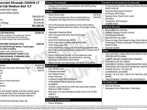 Used 2017 Chevrolet Silverado 2500 LT w/ All Star Edition image 30