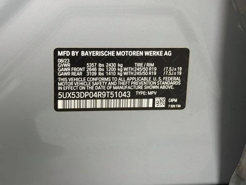 Used 2024 BMW X3 xDrive30i w/ Premium Package AWD/4WD image 34