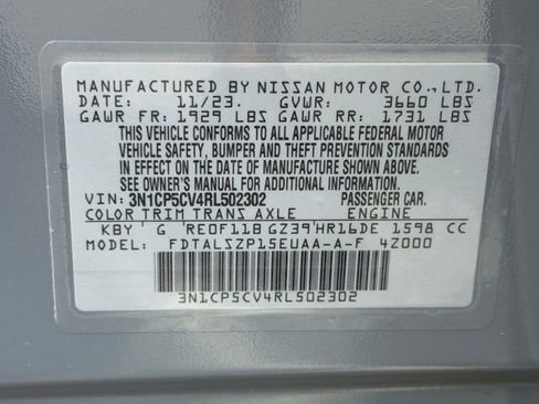 Used 2024 Nissan Kicks SV FWD image 22