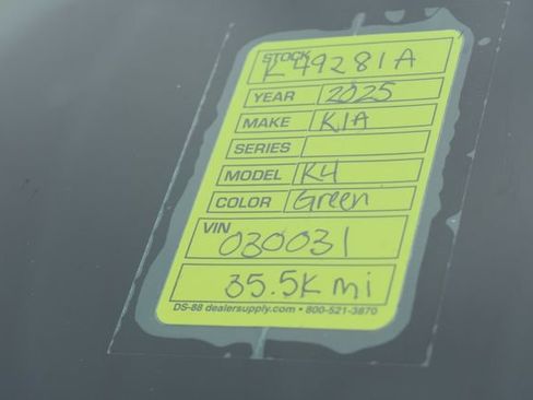 Certified 2025 Kia K4 EX FWD image 14