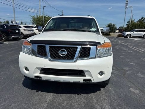 Used 2015 Nissan Armada Platinum w/ 2nd Row Captain Seat Package AWD/4WD image 11