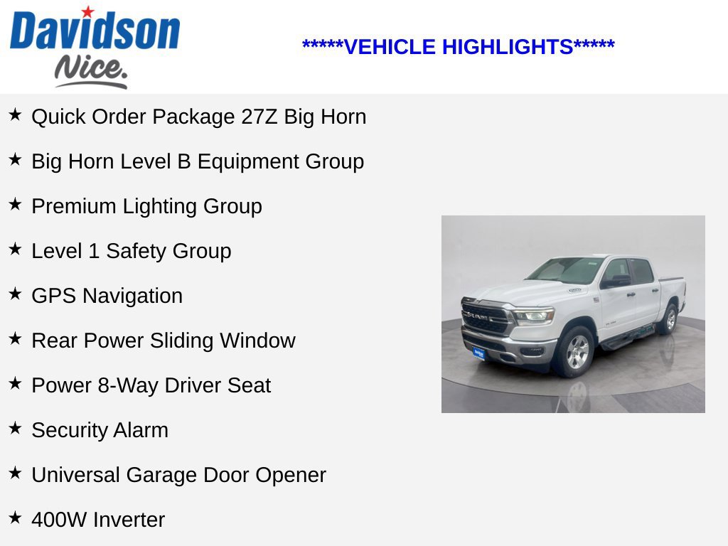 Used 2023 RAM 1500 Big Horn AWD/4WD image 4