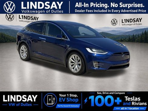 Used 2018 Tesla Model X 75D AWD/4WD image 1