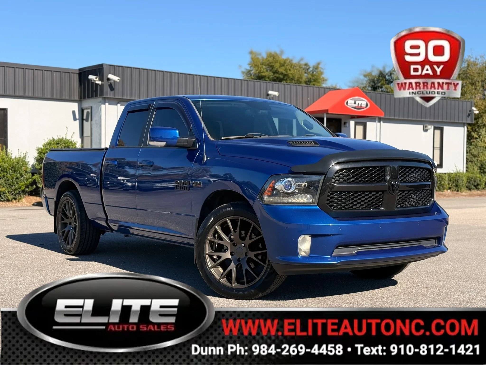 Used 2017 RAM 1500 Sport w/ Quick Order Package 27Q Night RWD image 1