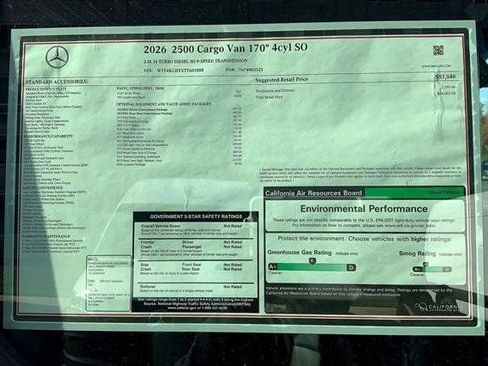 New 2026 Mercedes-Benz Sprinter 2500 image 35