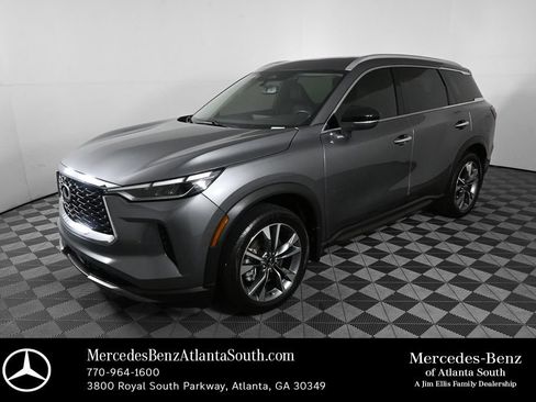 Used 2022 INFINITI QX60 Luxe w/ Cargo Package FWD image 1