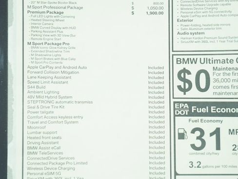 New 2026 BMW 530i w/ M Sport Package image 9