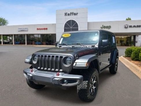 Used 2020 Jeep Wrangler Unlimited Rubicon w/ LED Lighting Group AWD/4WD image 1