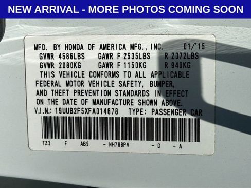 Used 2015 Acura TLX V6 w/ Technology Package FWD image 11