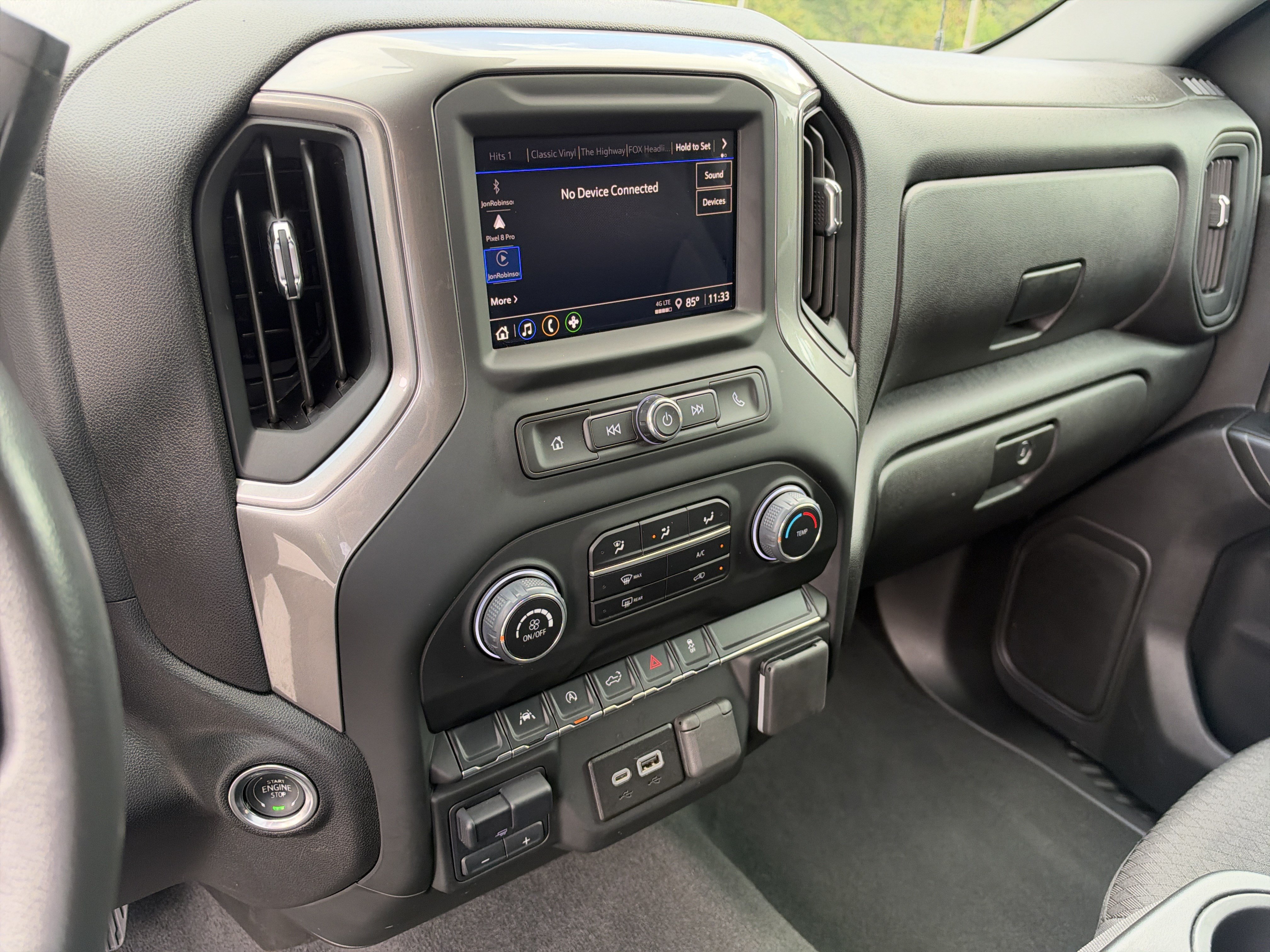 Used 2024 Chevrolet Silverado 1500 Custom w/ Turbomax Blackout Package AWD/4WD image 31
