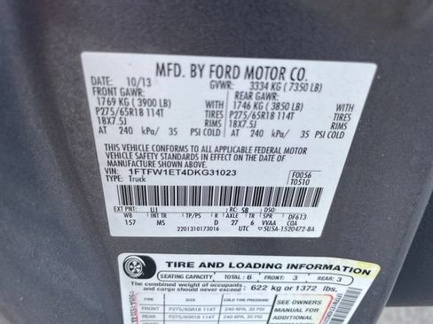 Used 2013 Ford F150 XLT w/ Luxury Equipment Group AWD/4WD image 30