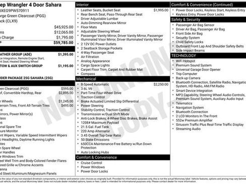 Used 2023 Jeep Wrangler Sahara w/ Cold Weather Group AWD/4WD image 6