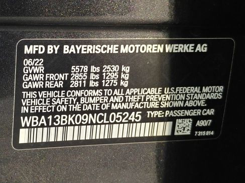 Used 2022 BMW M550i xDrive AWD/4WD image 93