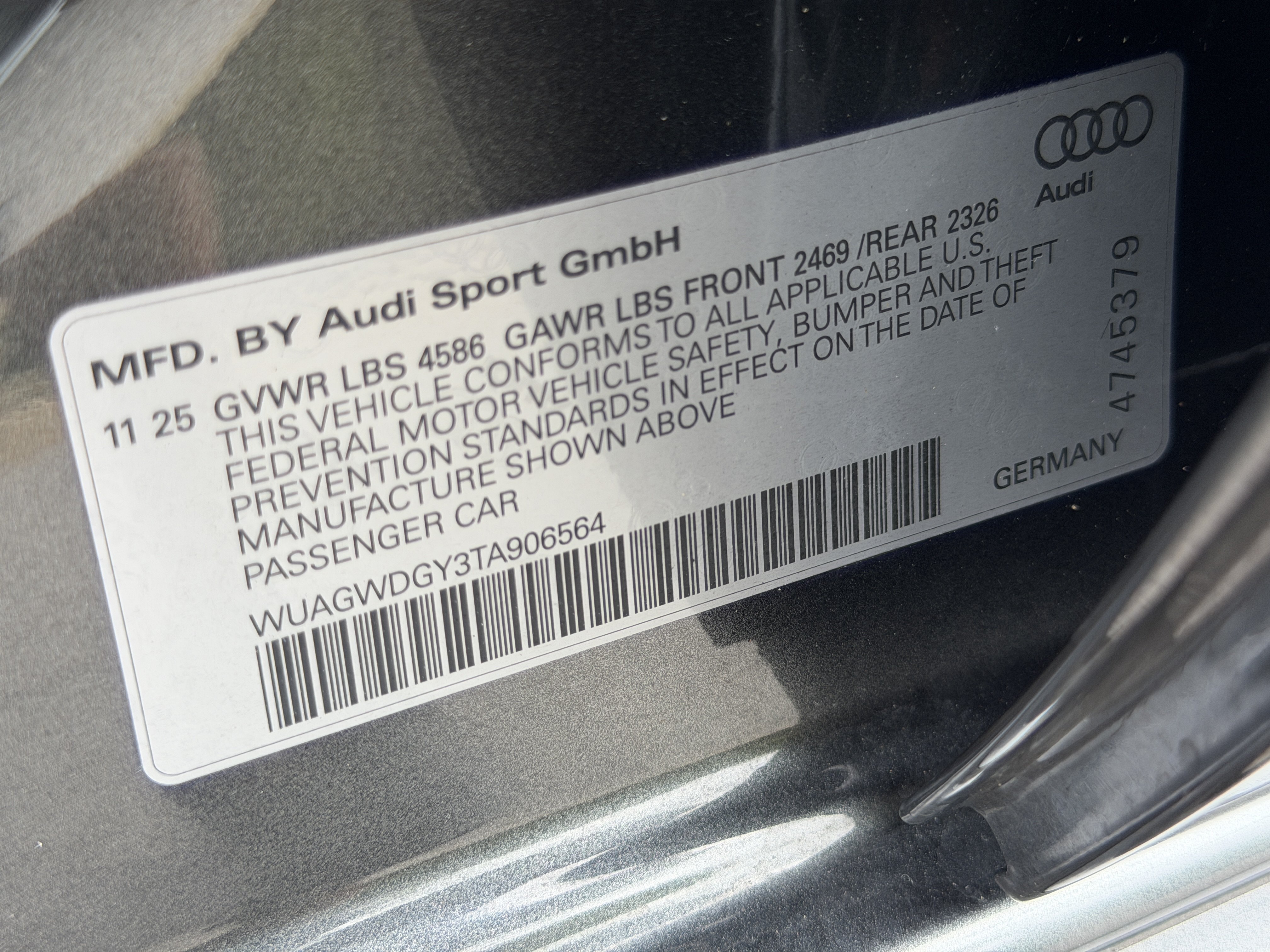 Used 2026 Audi RS 3 AWD/4WD image 37