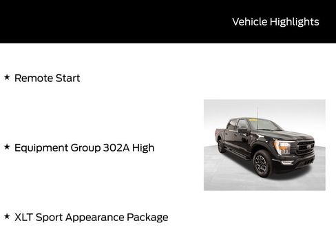 Certified 2023 Ford F150 XLT w/ Equipment Group 302A High image 6