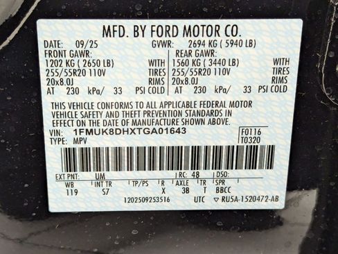 New 2026 Ford Explorer Active w/ Active Comfort Package image 16