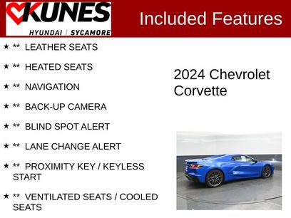 Used 2024 Chevrolet Corvette Stingray Premium Conv w/ Stealth Interior Trim Package