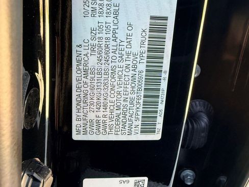 New 2026 Honda Ridgeline TrailSport image 17