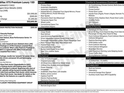 Certified 2023 Cadillac XT5 Premium Luxury image 43