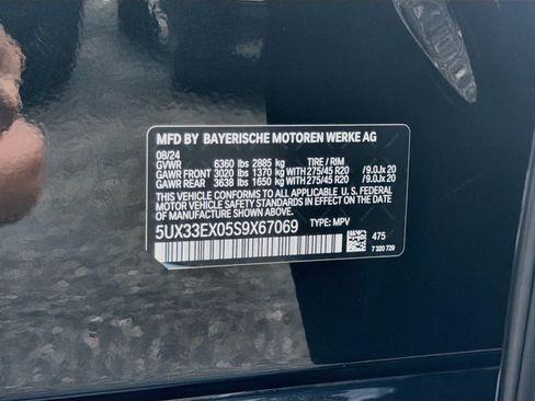 Used 2025 BMW X6 xDrive40i w/ Climate Comfort Package AWD/4WD image 45