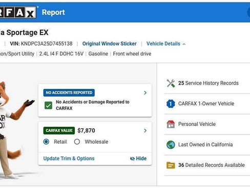 Used 2013 Kia Sportage EX w/ EX Premium Pkg FWD image 2