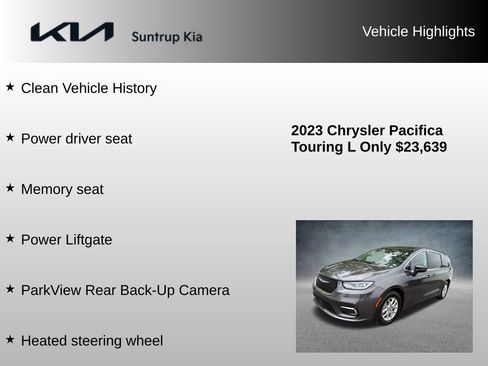 Used 2023 Chrysler Pacifica Touring-L FWD image 8
