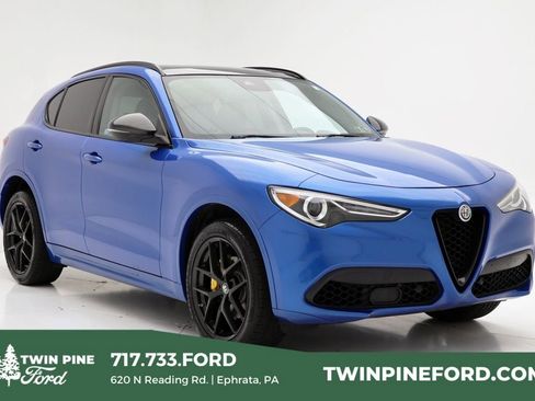 Used 2021 Alfa Romeo Stelvio Ti w/ Nero Edizione image 1