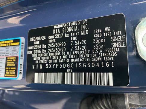 New 2025 Kia Telluride SX X-Line AWD/4WD image 38
