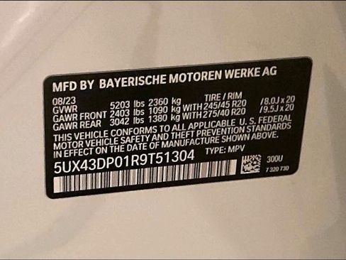 Certified 2024 BMW X3 sDrive30i w/ M Sport Package image 32