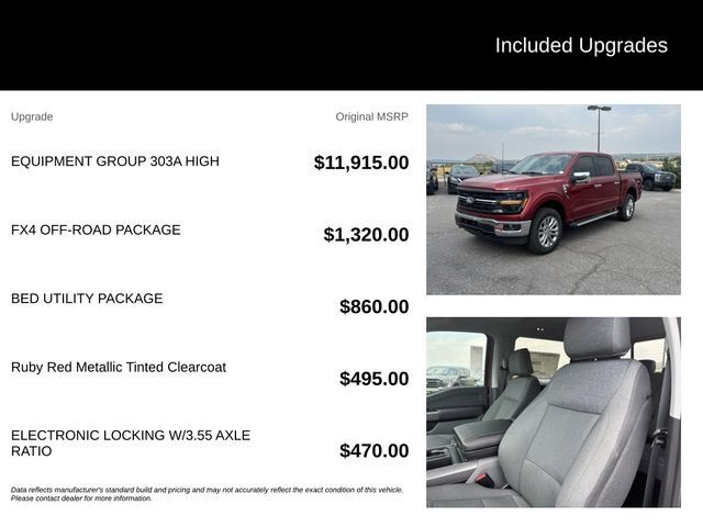 New 2026 Ford F150 XLT w/ Equipment Group 303A High AWD/4WD image 5