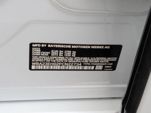 Certified 2023 BMW 740i RWD image 43