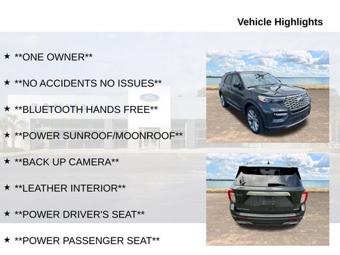 Used 2022 Ford Explorer Platinum w/ Equipment Group 601A AWD/4WD image 6