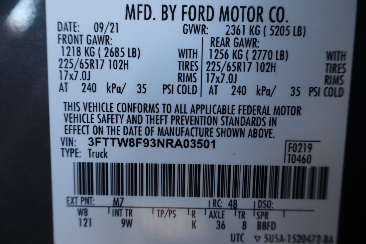Used 2022 Ford Maverick XL w/ Equipment Group 100A Standard AWD/4WD image 45