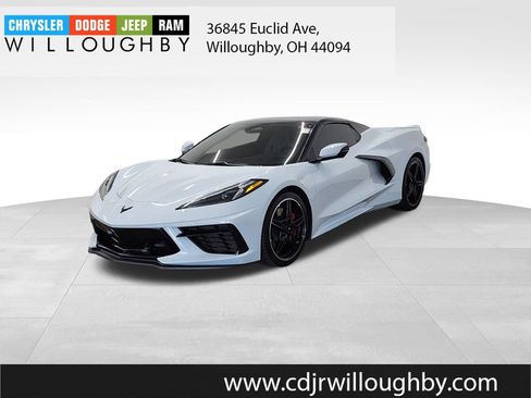 Used 2024 Chevrolet Corvette Stingray Convertible w/ Z51 Performance Package RWD image 1
