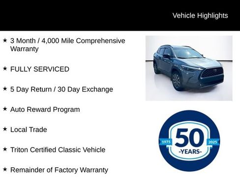 Used 2025 Toyota Corolla Cross XLE w/ Convenience Package AWD/4WD image 12