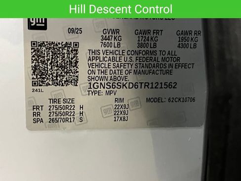 Certified 2026 Chevrolet Tahoe Premier AWD/4WD image 31