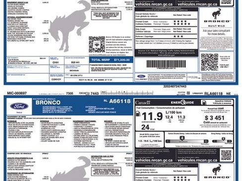 Used 2024 Ford Bronco Outer Banks AWD/4WD image 14