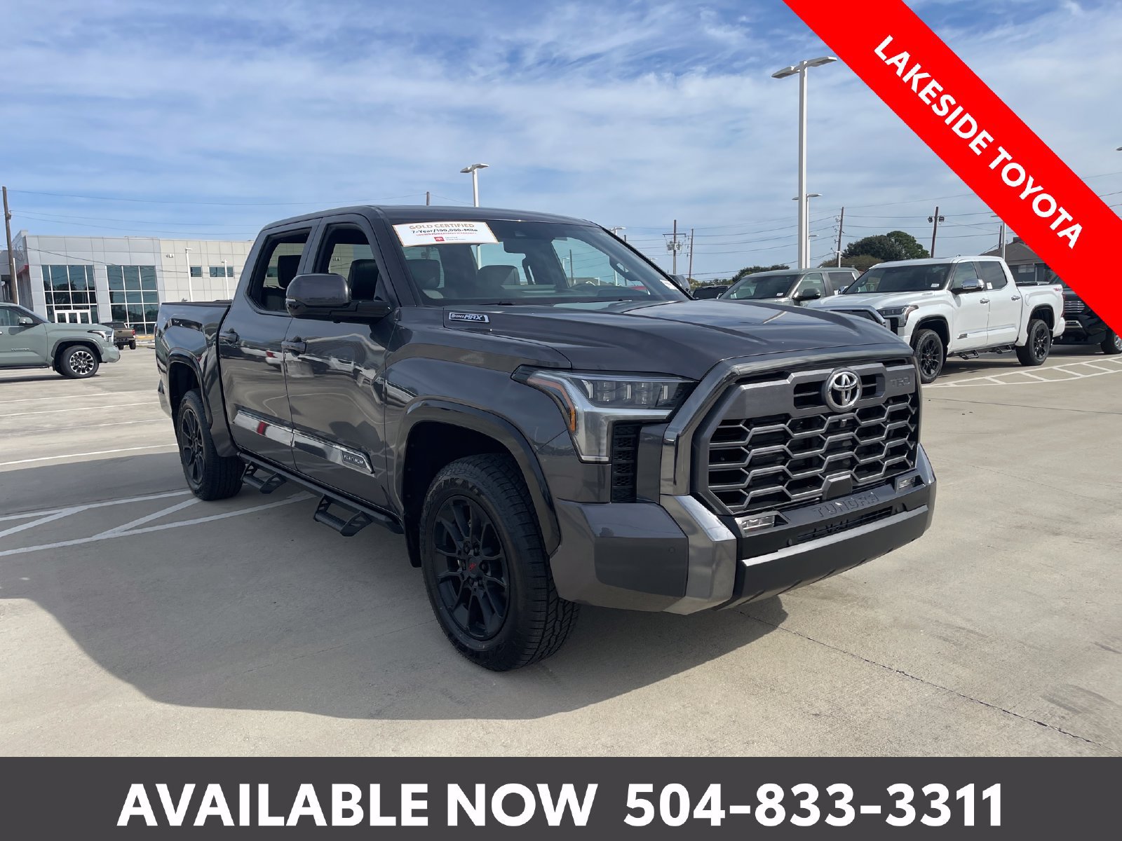 Certified 2026 Toyota Tundra Platinum w/ TRD Off-Road Package AWD/4WD image 7
