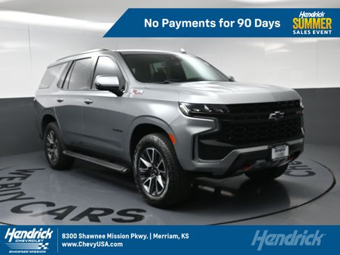 Used 2023 Chevrolet Tahoe Z71 w/ Luxury Package AWD/4WD image 1