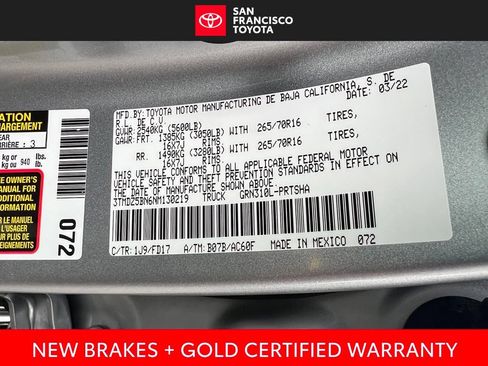 Certified 2022 Toyota Tacoma TRD Off-Road w/ Technology Package AWD/4WD image 39