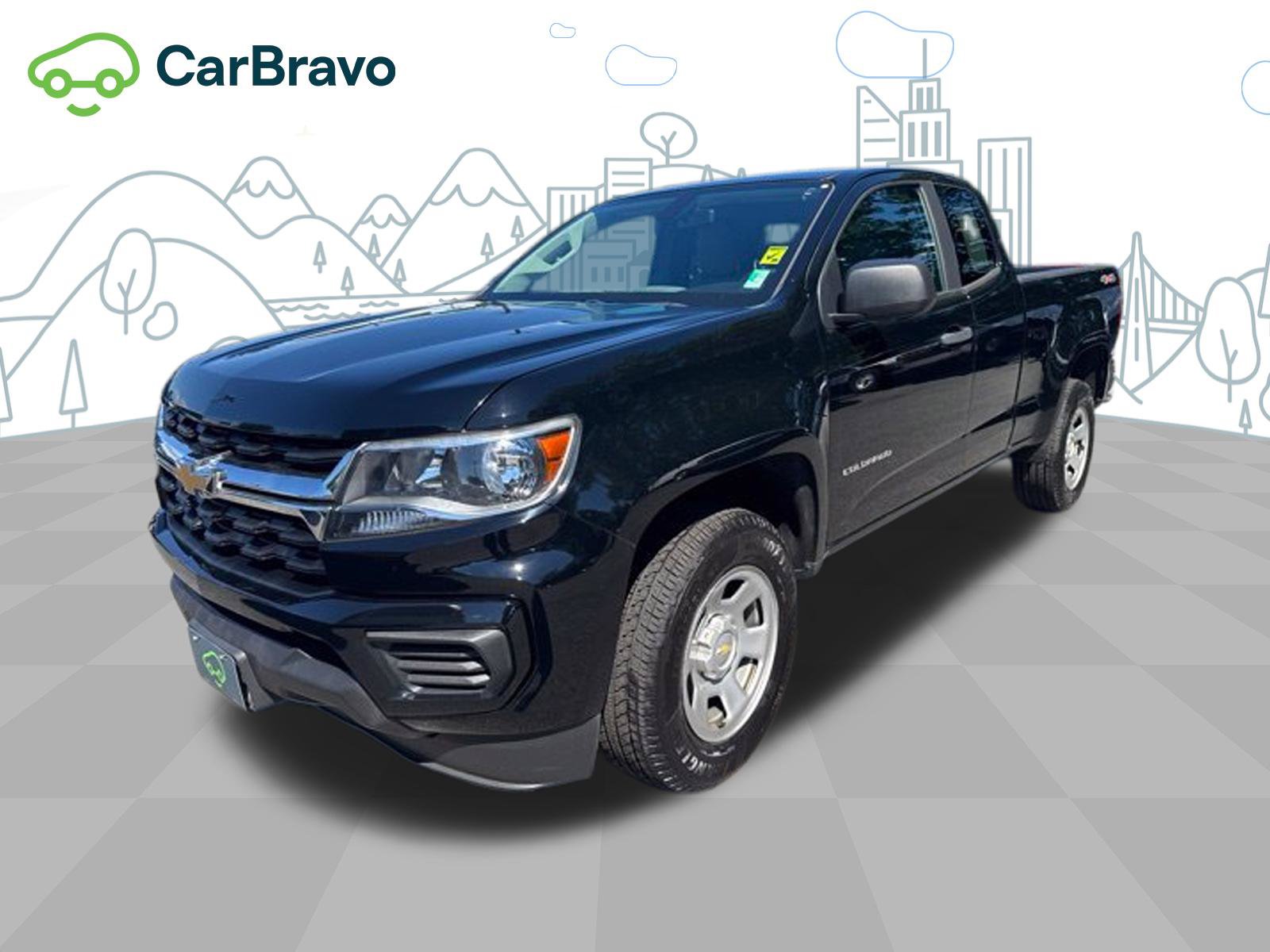 Certified 2021 Chevrolet Colorado W/T w/ WT Convenience Package AWD/4WD image 1
