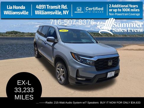 Certified 2023 Honda Passport EX-L image 1